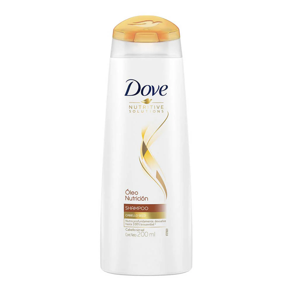Shampoo Dove Óleo Nutrición 200 ml