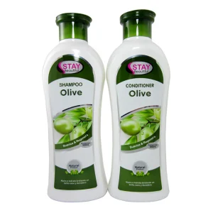 Set Shampoo y Acondicionador Stay Beautiful con Aceite de Oliva 1000ml