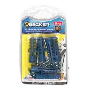 Tornillos Autoperforantes Becker 4.8 mm x 45 mm